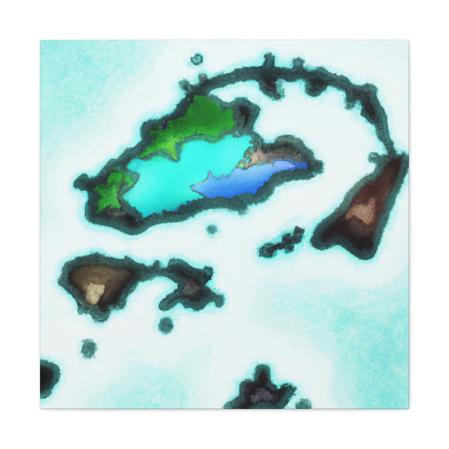 Island of Utopia - Canvas