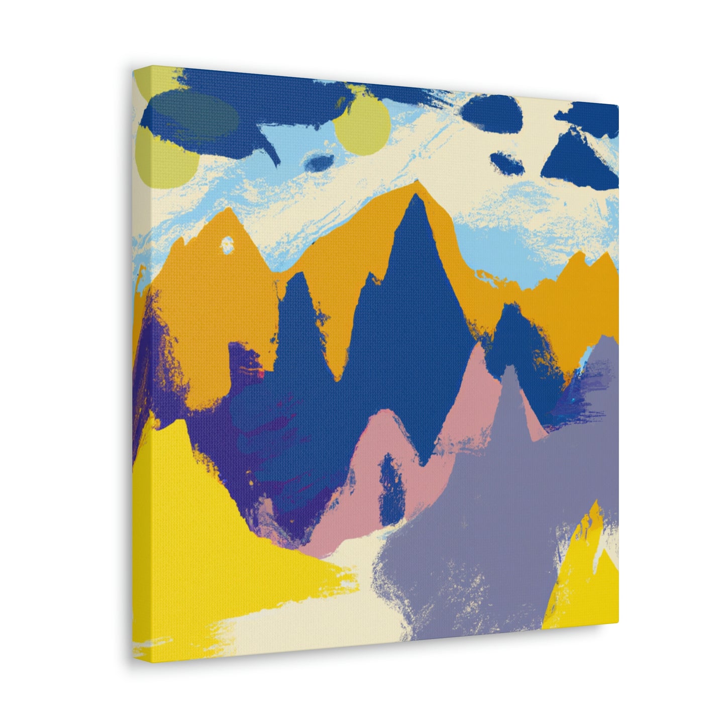 Majestic Mountain Vistas - Canvas