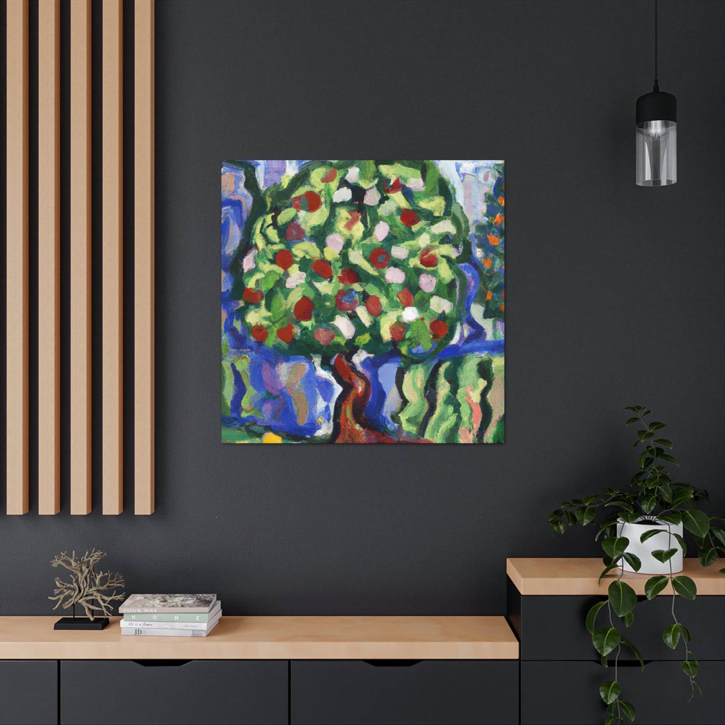 "Apple Tree in Bloom" - Canvas