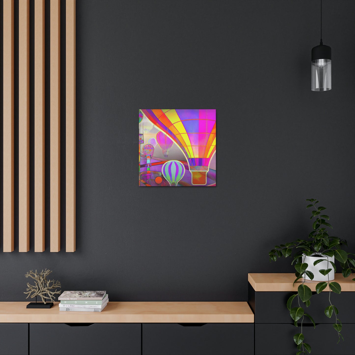 Ascending Air Balloons - Canvas