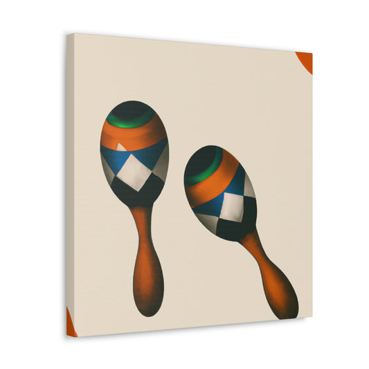 Maracas: A Minimalist Study - Canvas