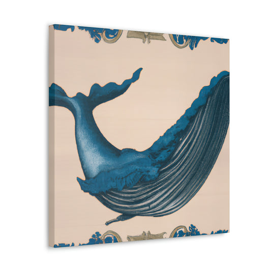 Whale in Opulence - Canvas