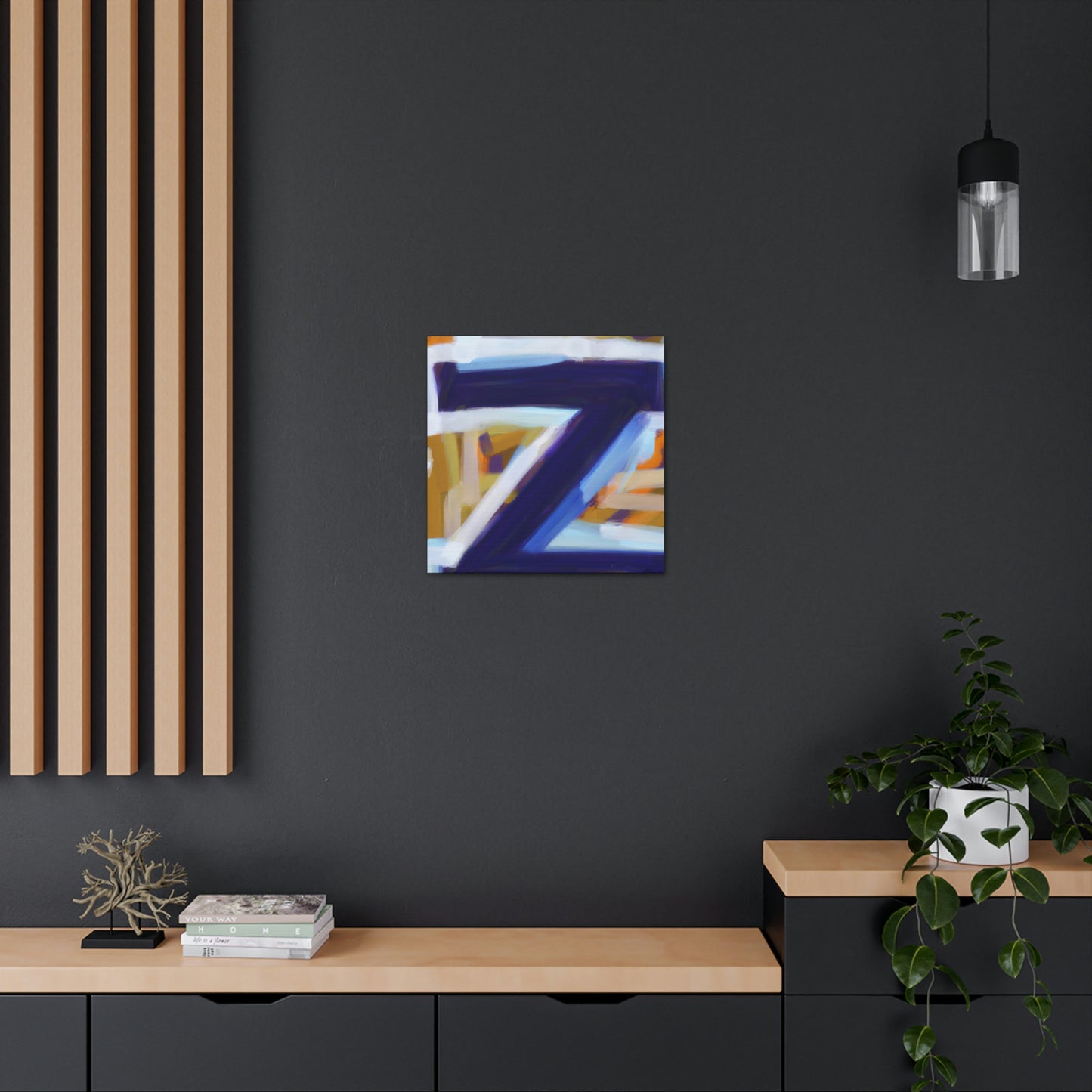 "Z for Abstraction" - Canvas