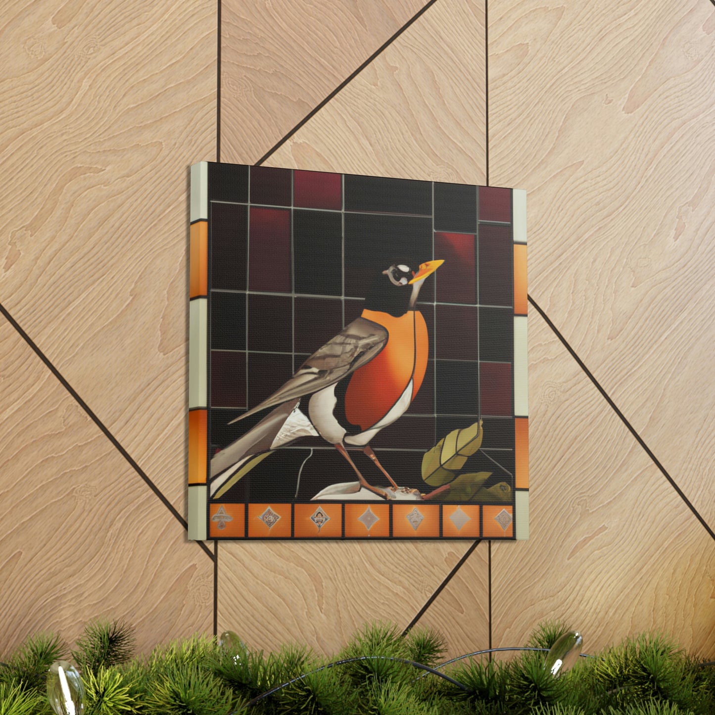 "Songbird of the Roaring Twenties" - Canvas