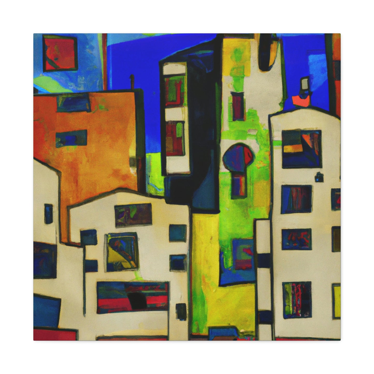 "Bauhaus: Expressionist Dream" - Canvas