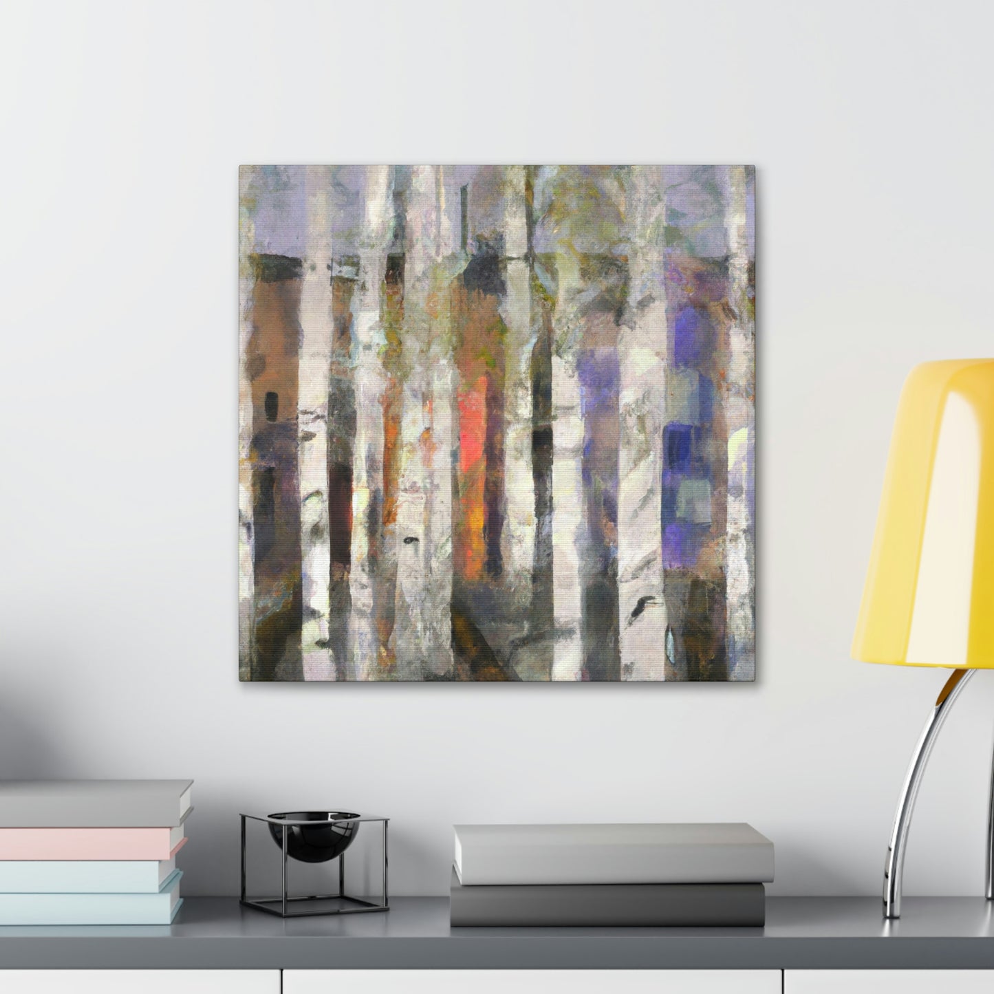 Birch Trees in Bloom - Canvas