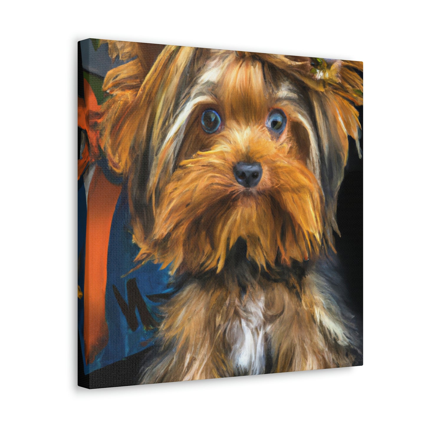 "Yorkshire Terrier Surrealism" - Canvas