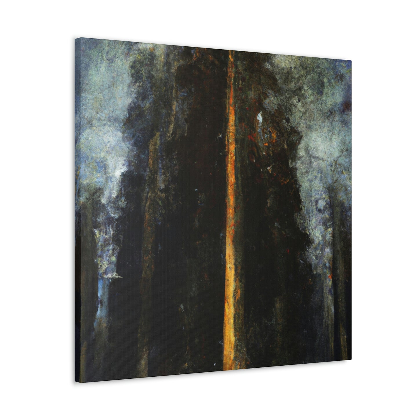 "Sequoia in Moonlight" - Canvas