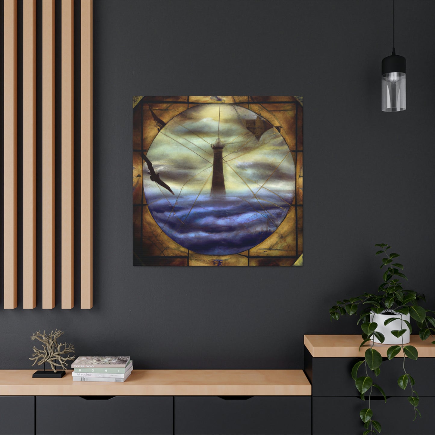 "Charting Surreal Seas" - Canvas