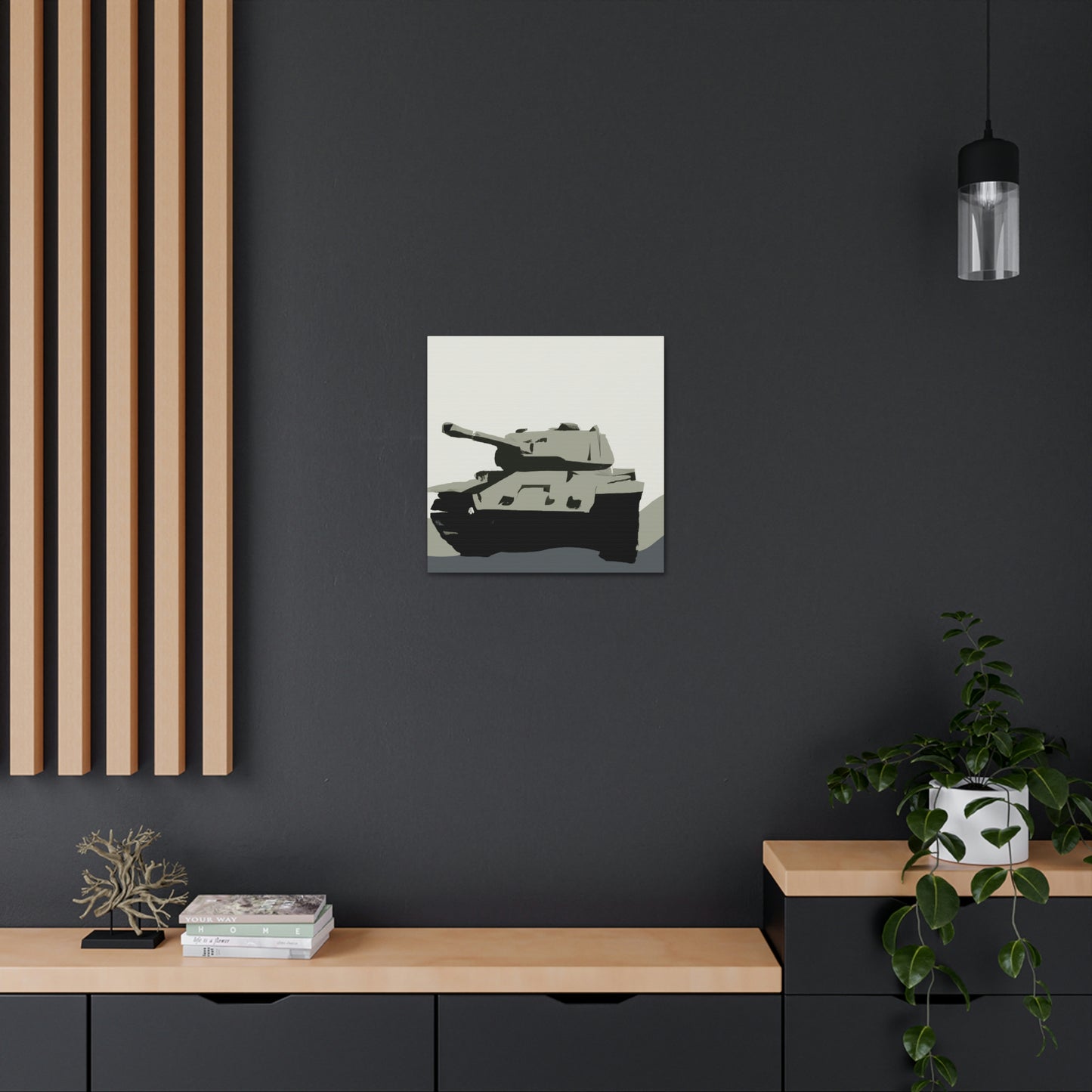 "Tank of Simplicity" - Canvas