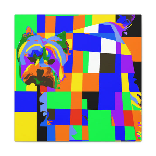 Fauvist Yorkshire Terrier - Canvas