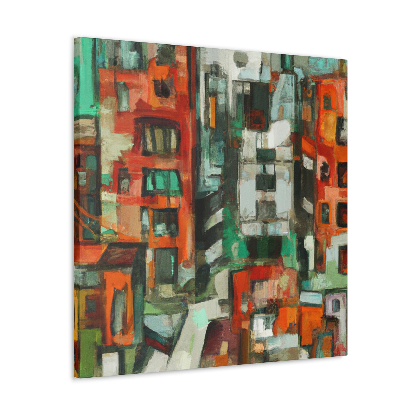 "Expressionist Shift in Color" - Canvas