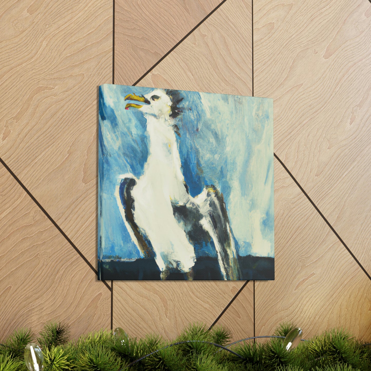 Seagulls in Solitude - Canvas