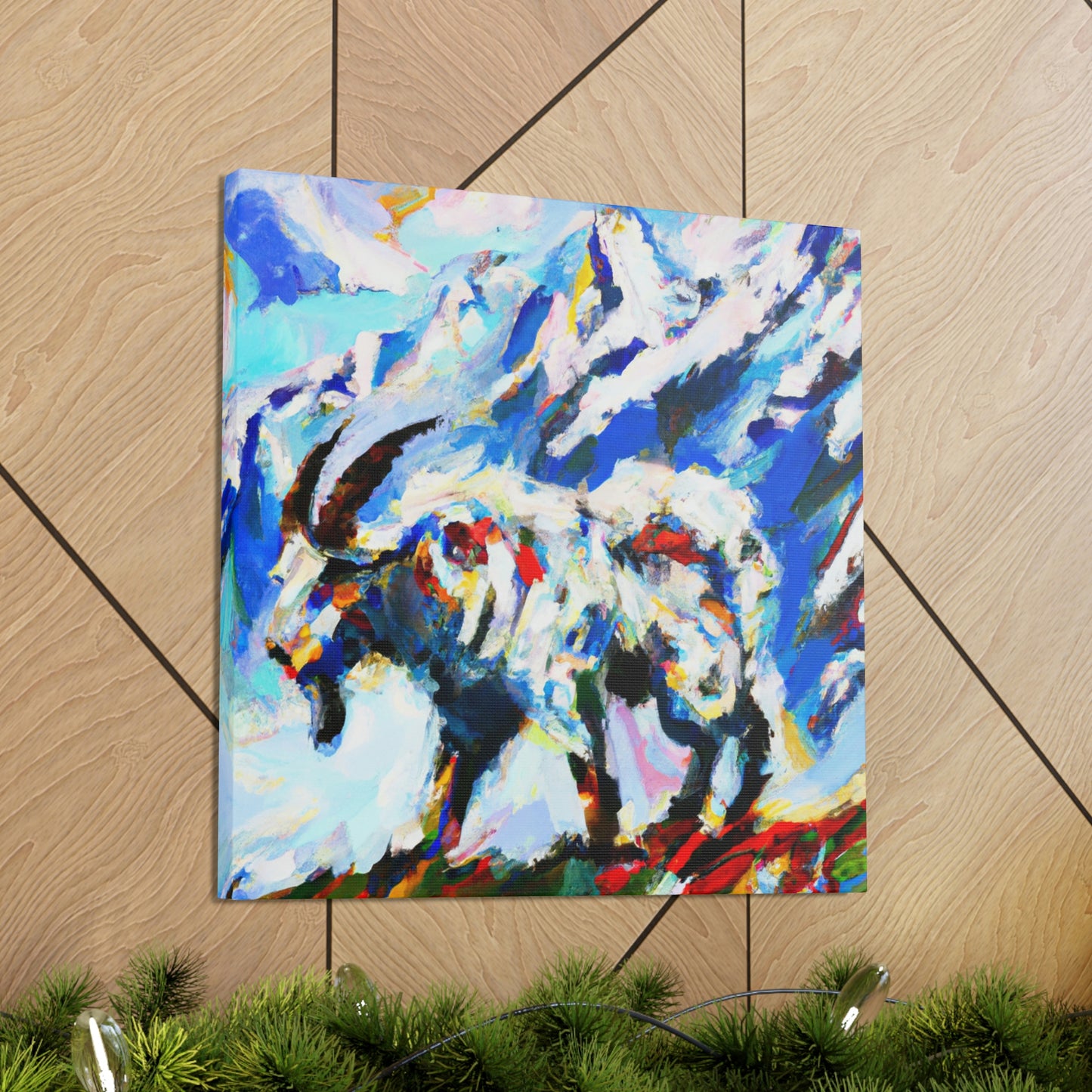 Mountain Goat Constellation - Canvas