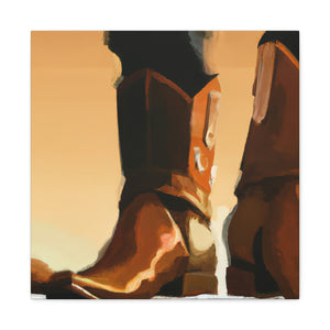 "The Boot: Minimalist" - Canvas