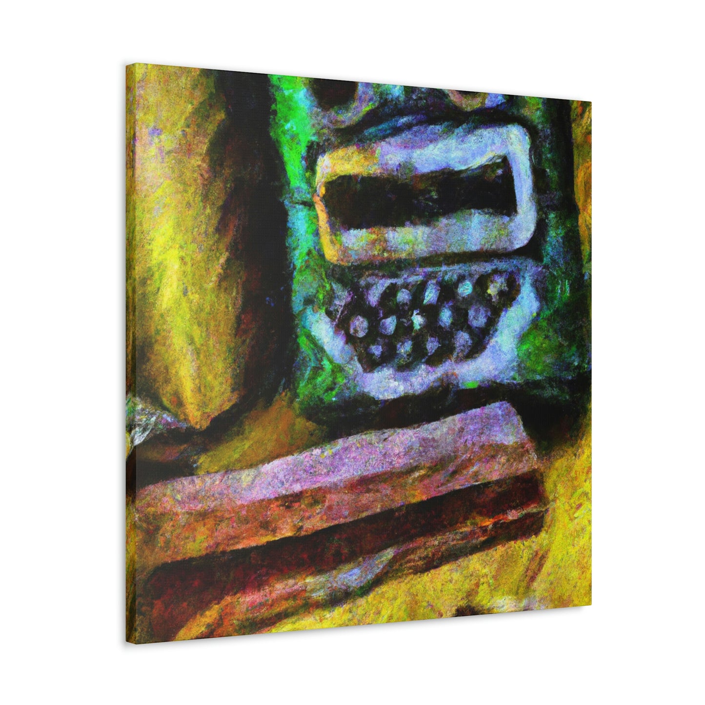 Harmonica in Expressionism - Canvas