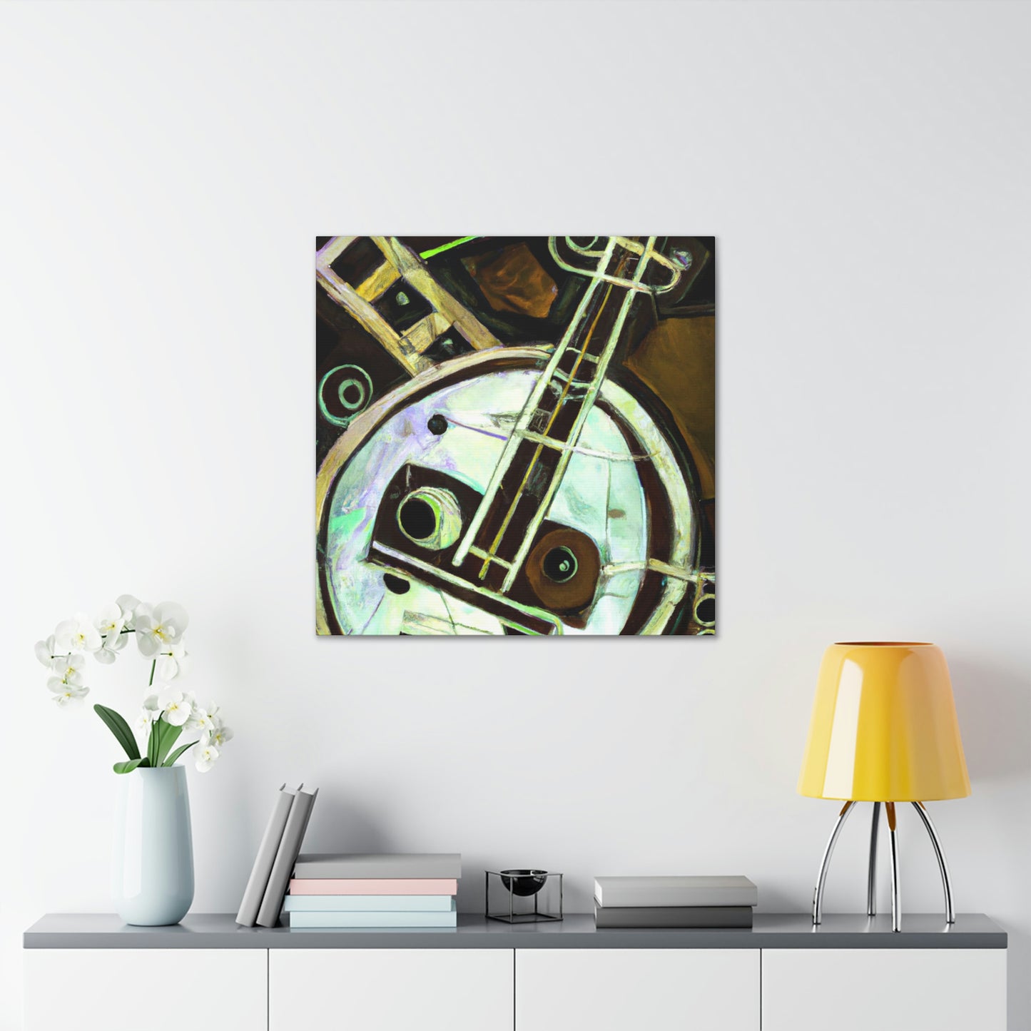 Banjo Melody Dreamscape - Canvas