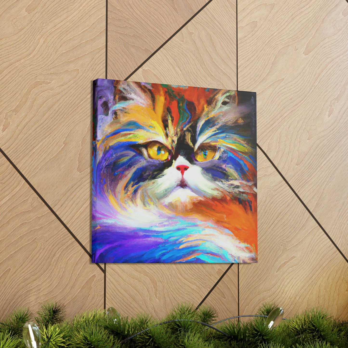 Persian Colorfulness Ablaze - Canvas