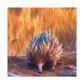 "Echidna's Hidden Beauty" - Canvas