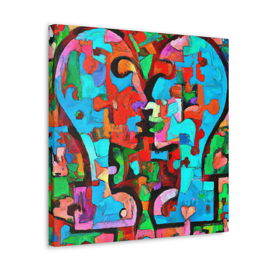 Love Puzzle Solved - Canvas