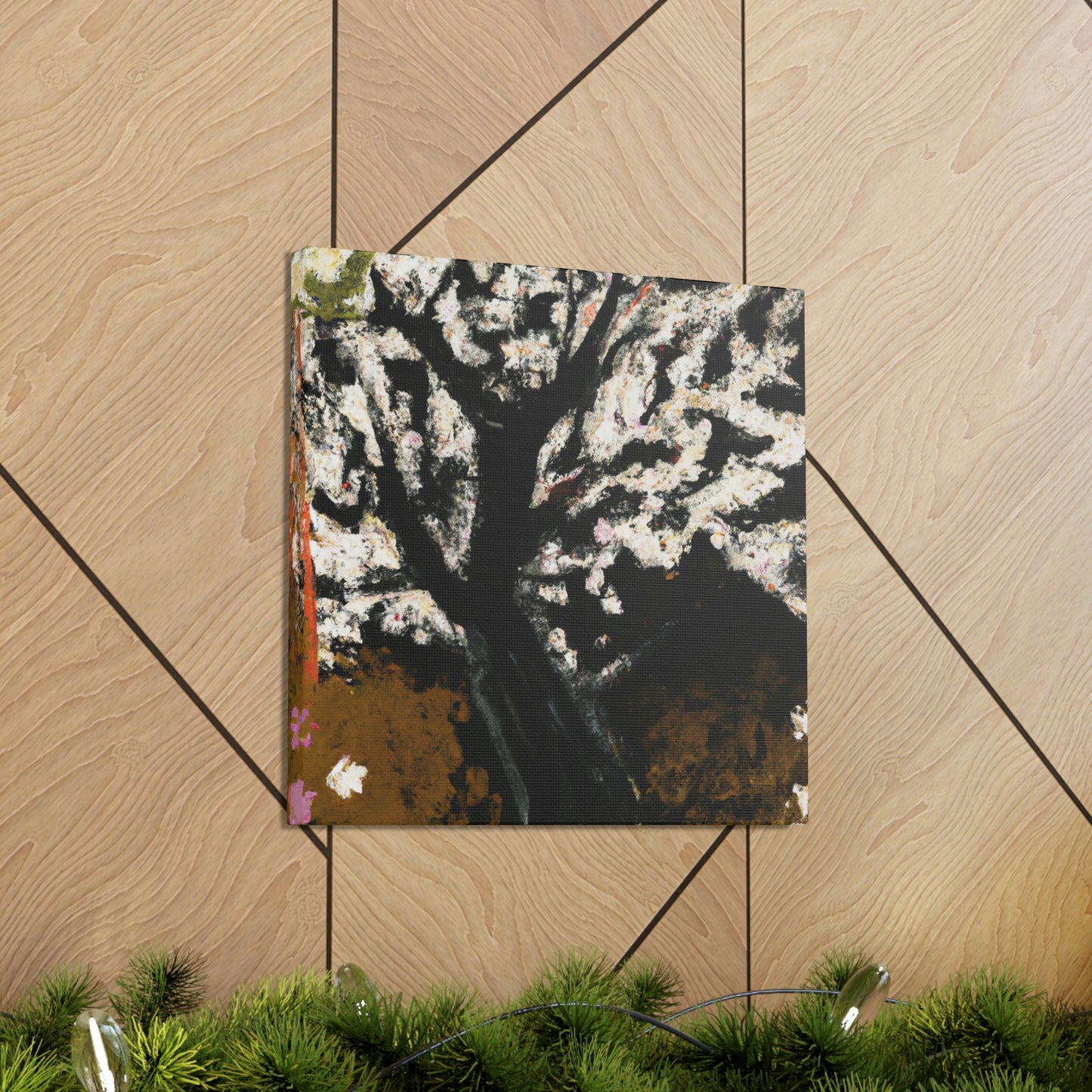 "Cherry Blossom Journey" - Canvas