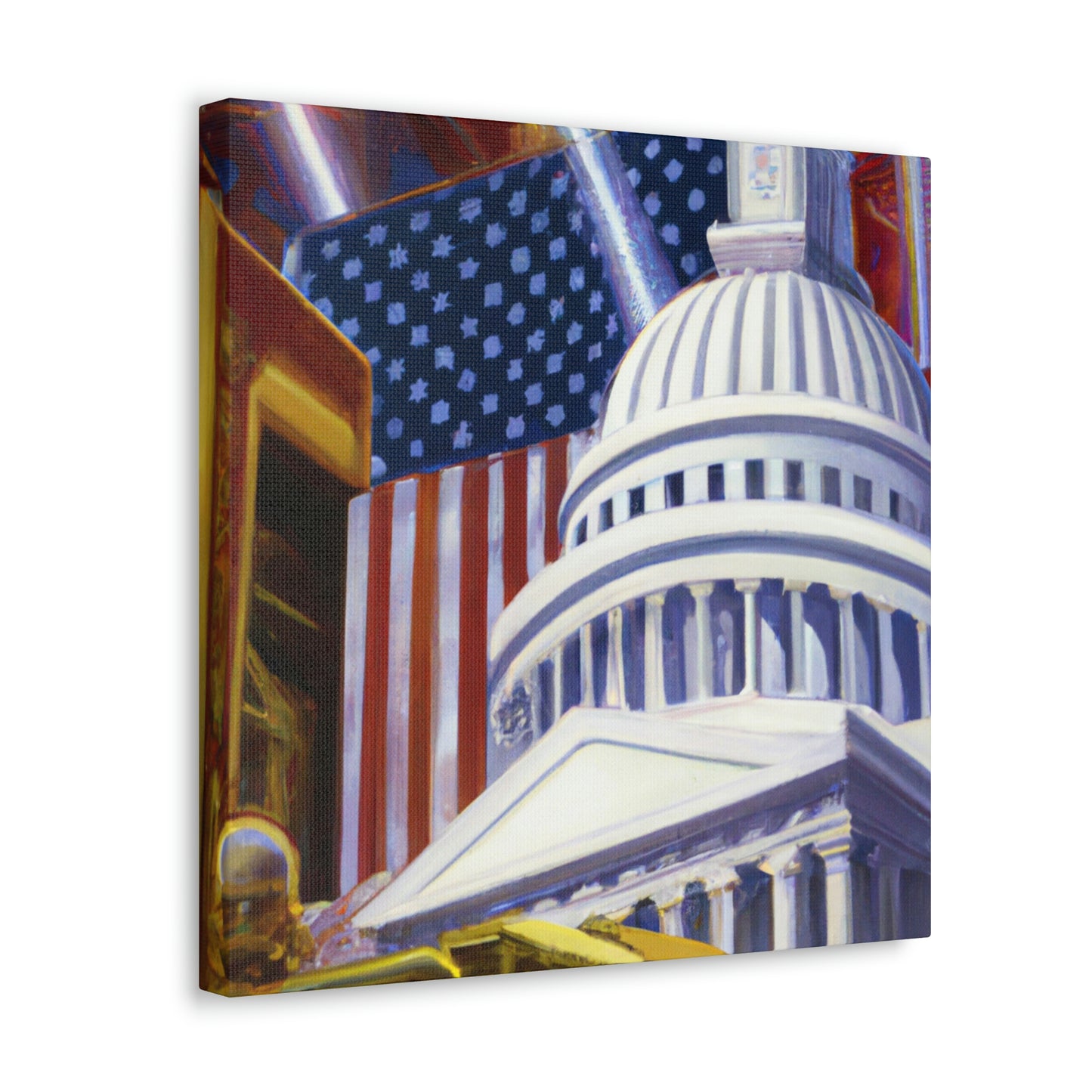 "Independence Hall Triumphant" - Canvas