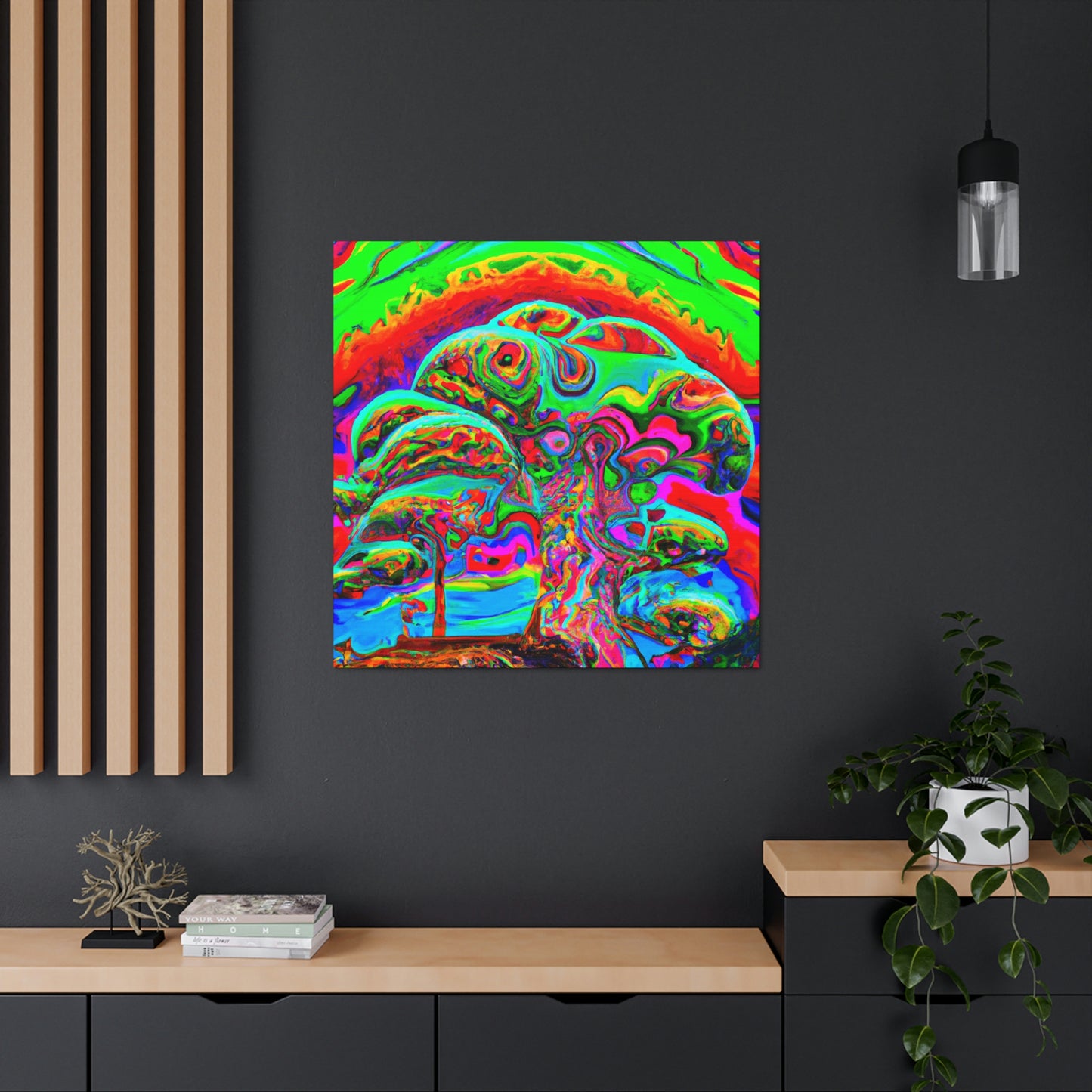 Lonely Dreamscape Splendor - Canvas