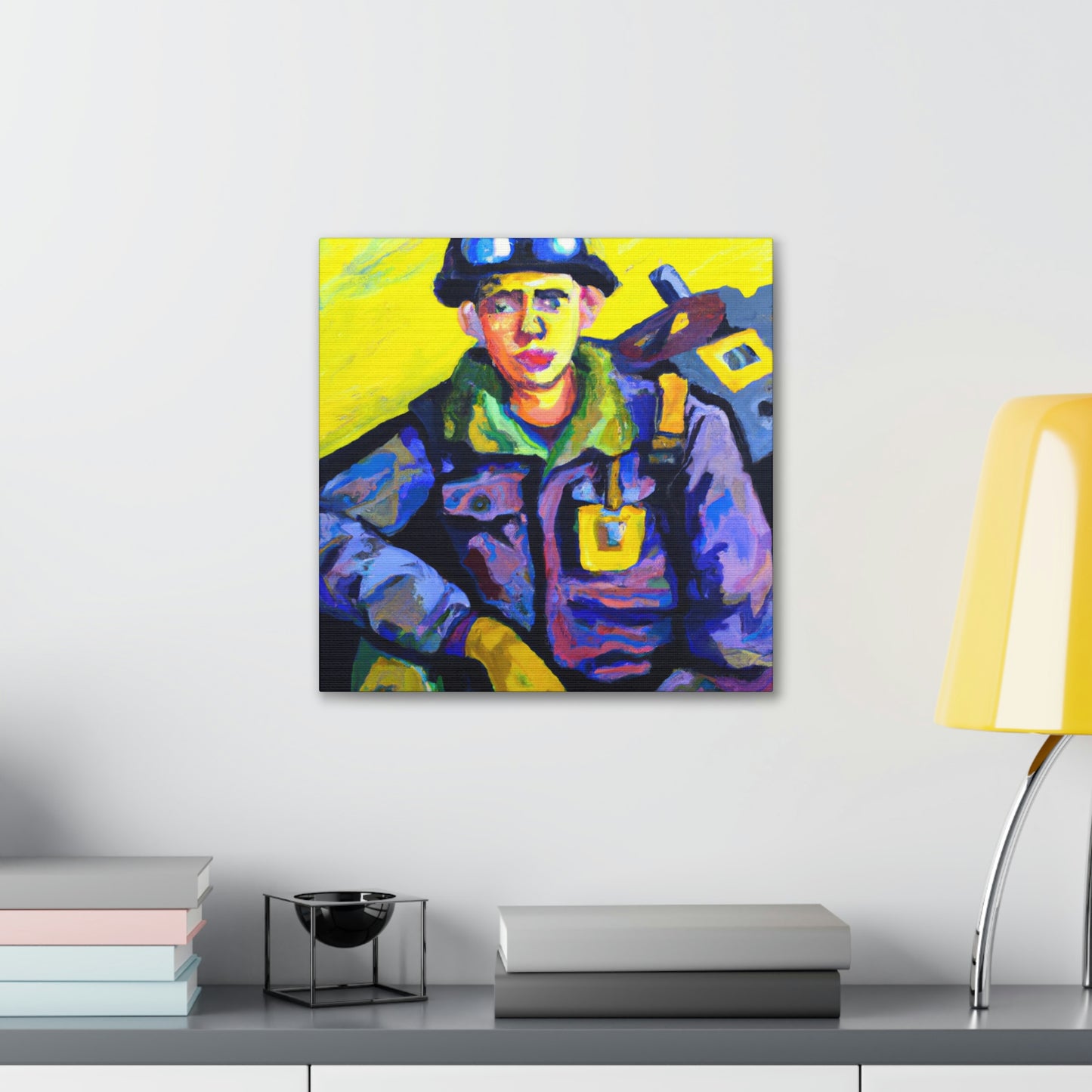 "Stoic Bomb Disposer" - Canvas