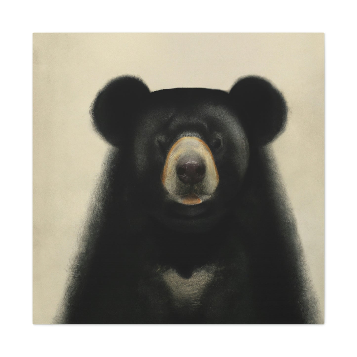 "Asiatic Black Bear Soul" - Canvas