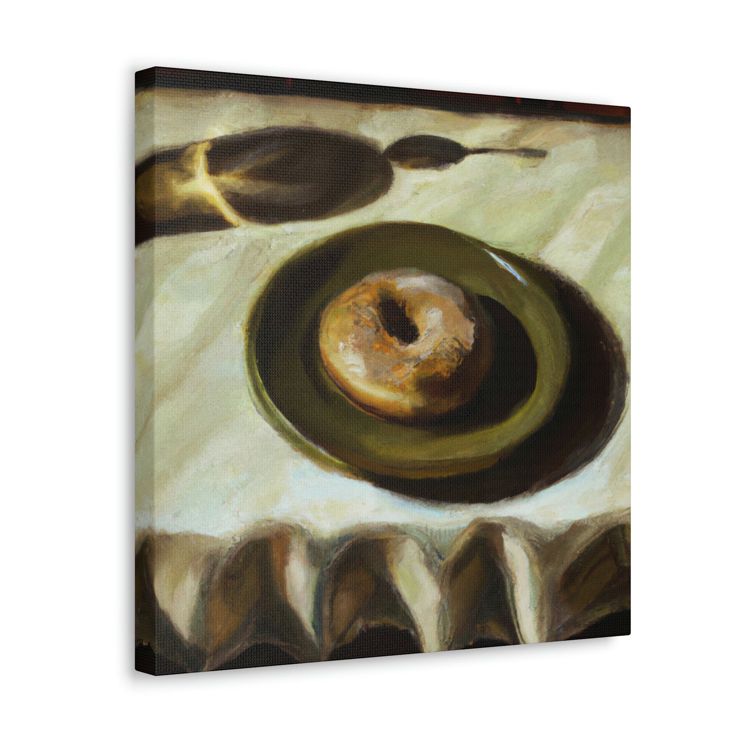 A Sweet Delightful Doughnut - Canvas