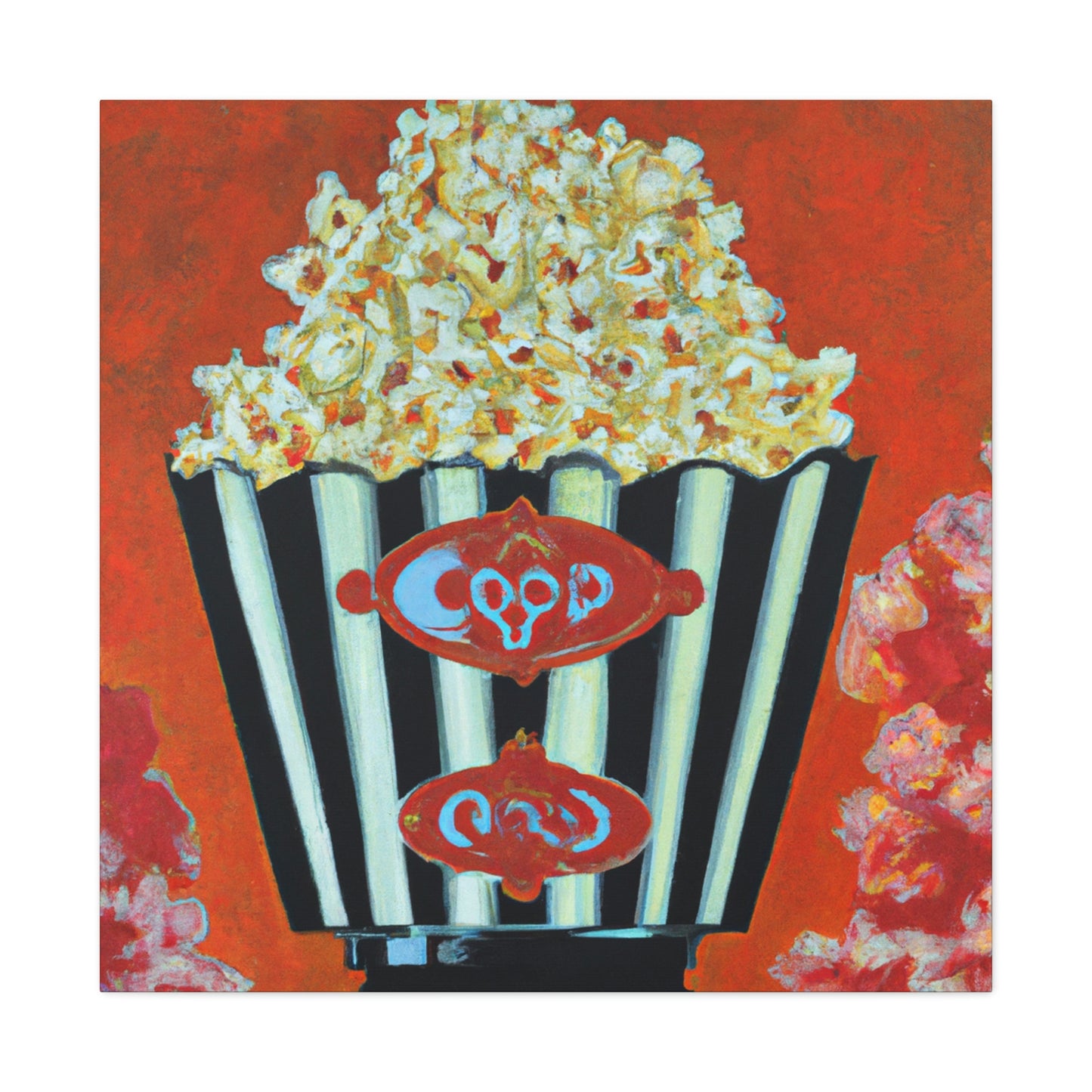 "Surreal Seas of Popcorn" - Canvas