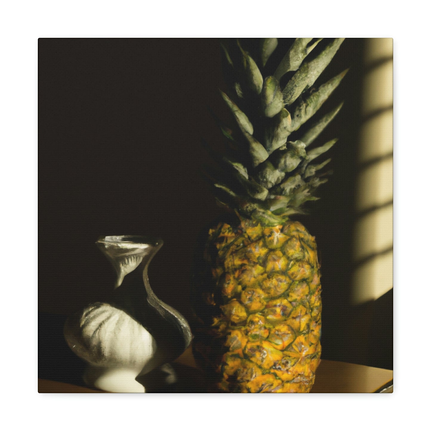 "Pineapple Paradise Deco" - Canvas