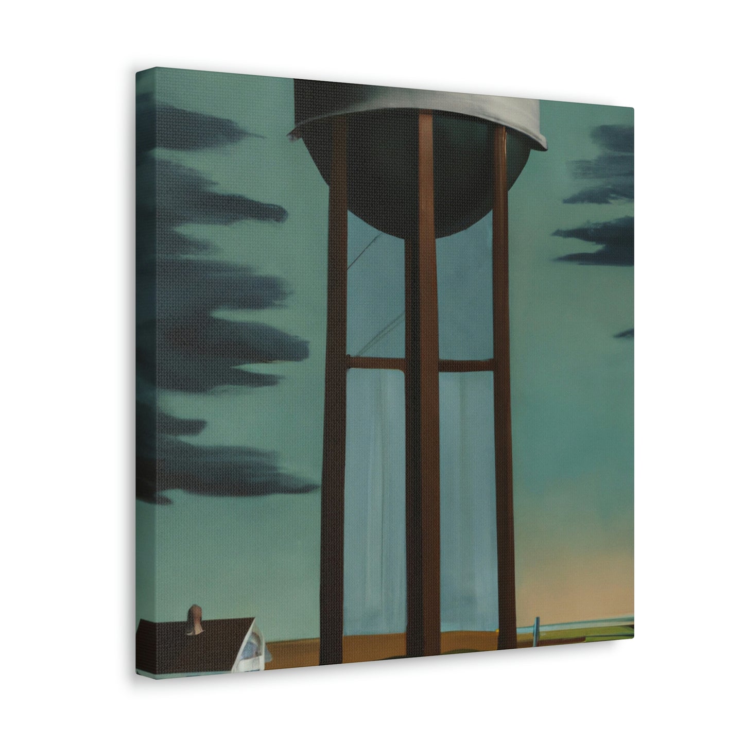 "Towering Water Surrealism" - Canvas