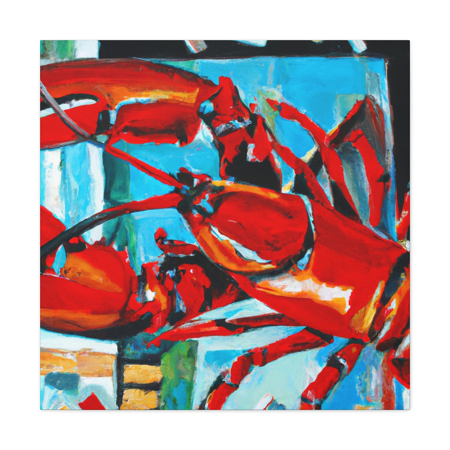 Lobster in Magnificence - Canvas