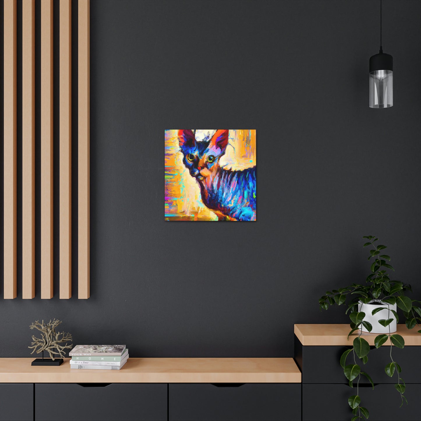 Mysterious Sphynx Shade - Canvas