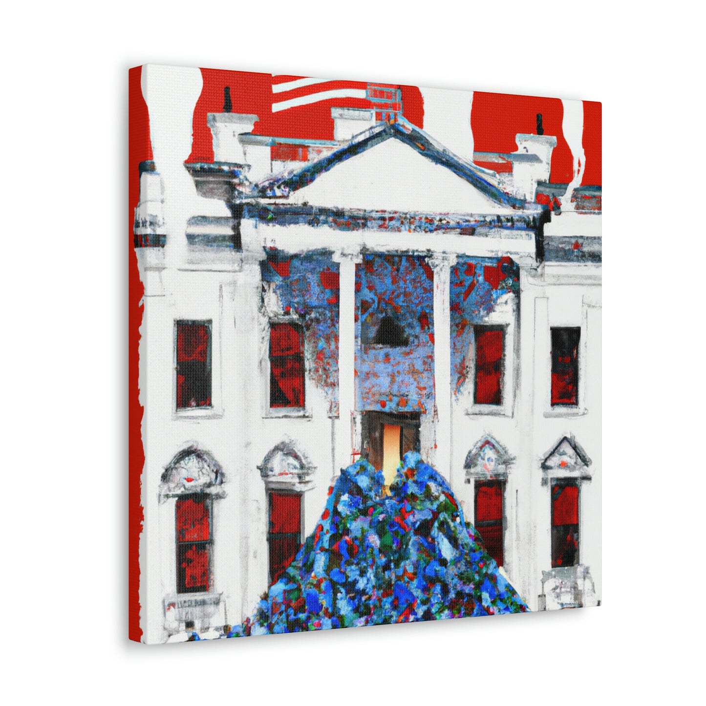 The White House Grandeur - Canvas