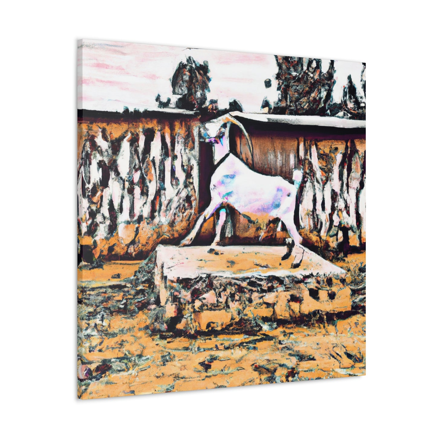 "Goat of Urban Canvas" - Canvas