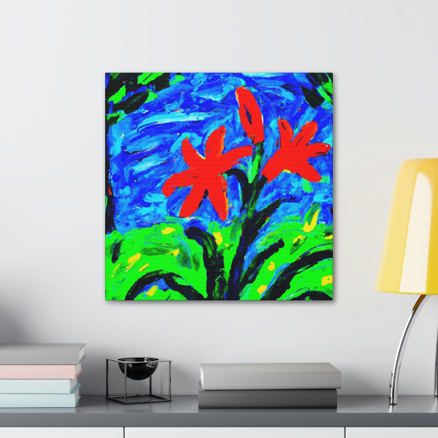 Lily in Expressionism - Canvas