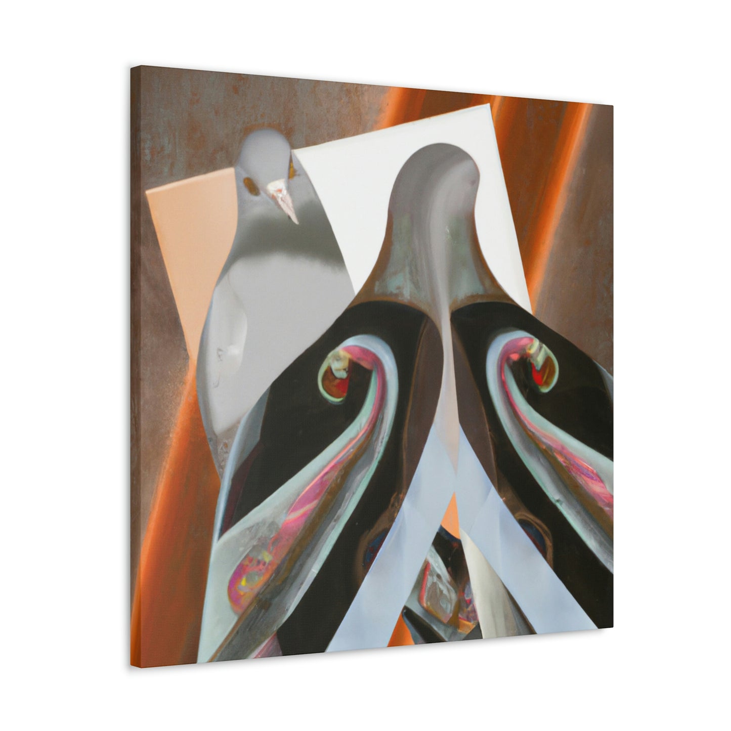 Mourning Dove Reflection - Canvas