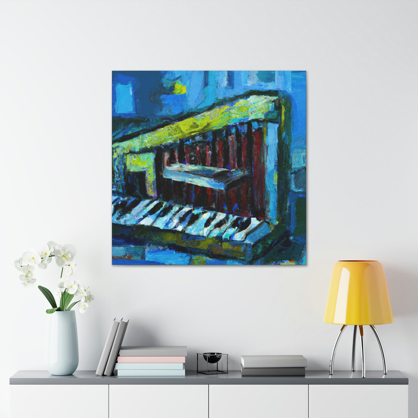 "Harmonica Harmony Awakens" - Canvas