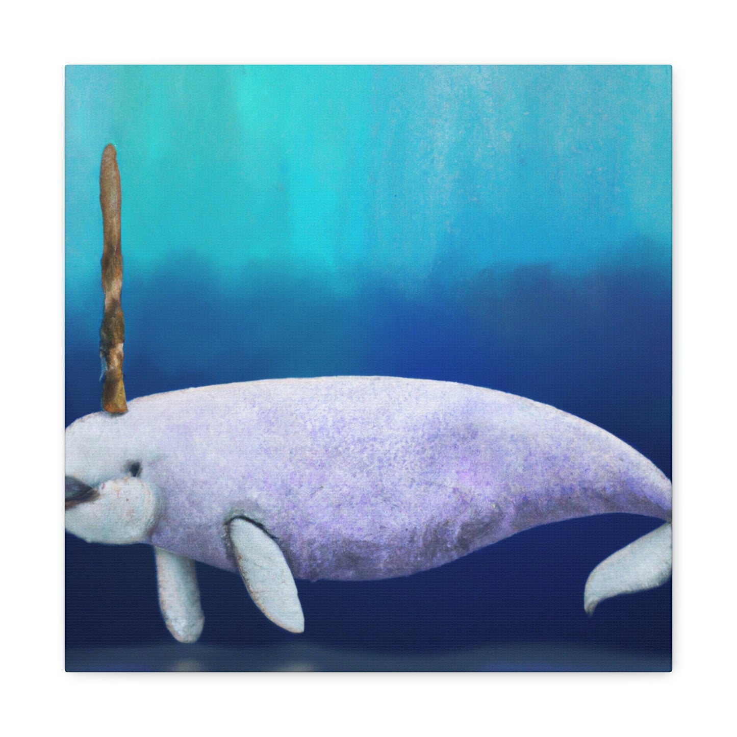 "The Mystical Narwhal" - Canvas