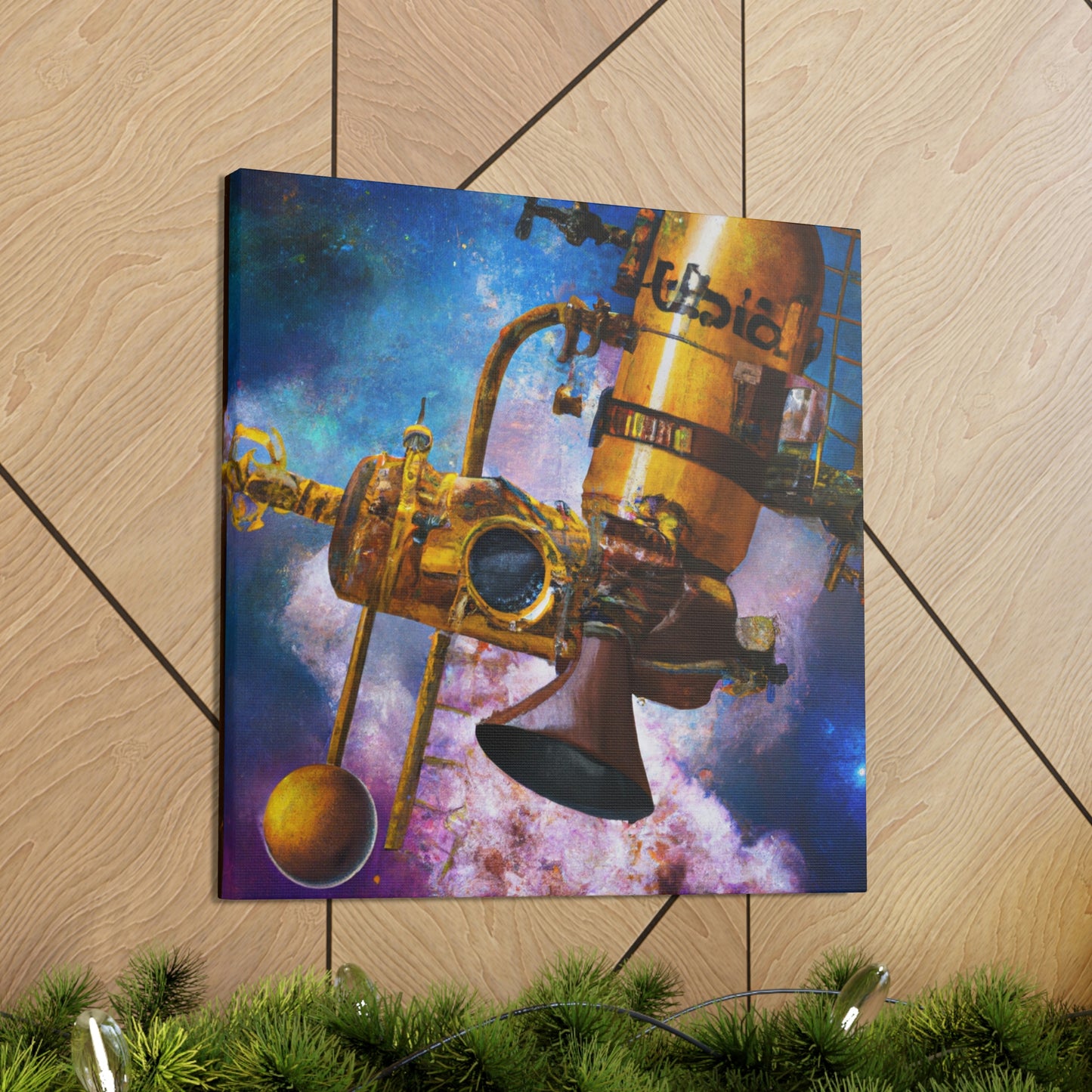 Hubble Through a Lens - Canvas