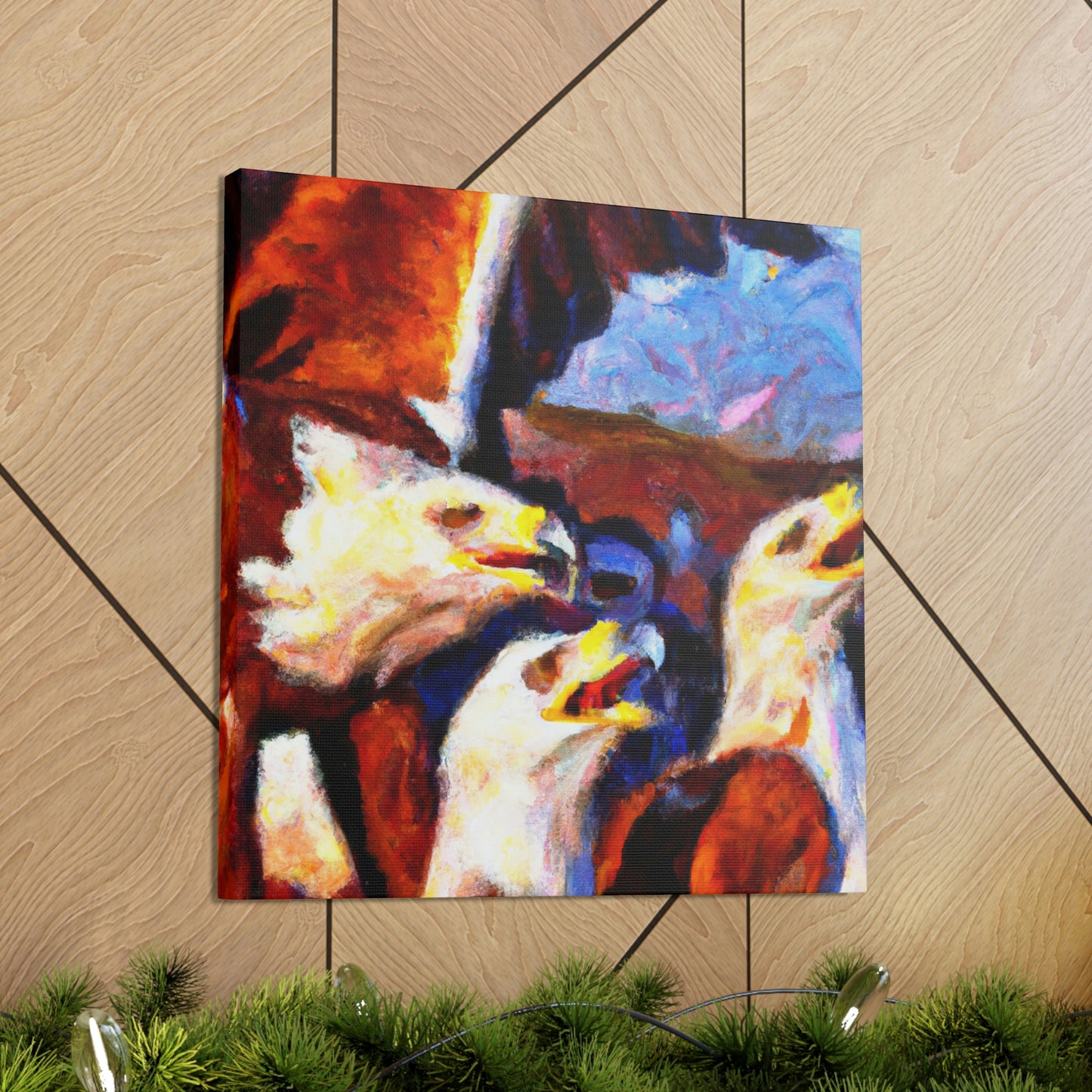 "Majesty of Bald Eagles" - Canvas