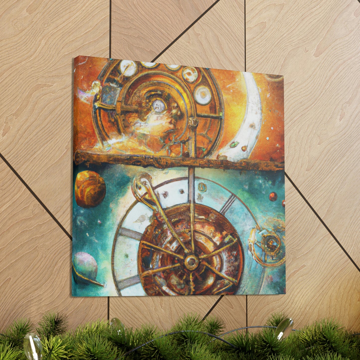 Galaxy Steampunk Dreaming - Canvas