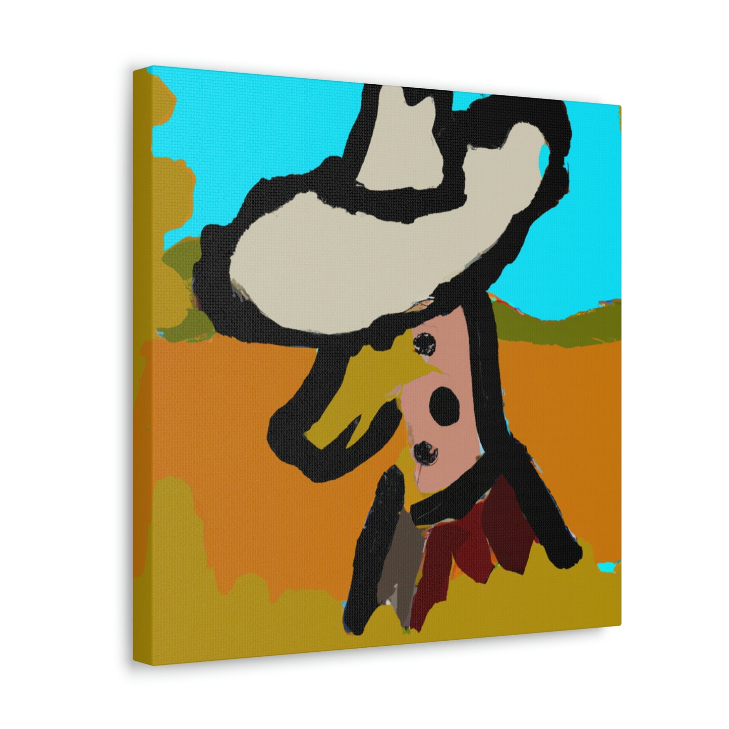 "Cowboy Western Concept” - Canvas