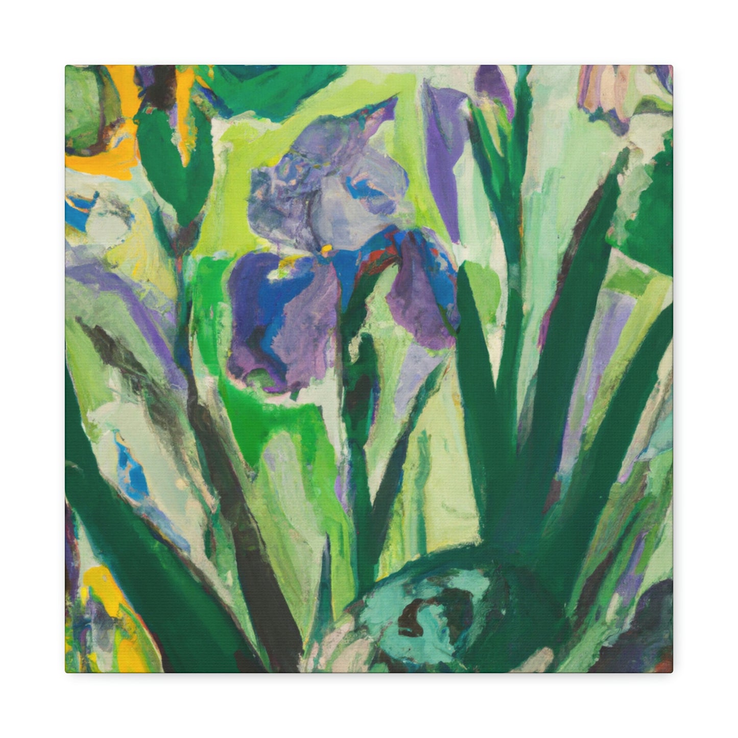 Iris and Expressionism - Canvas