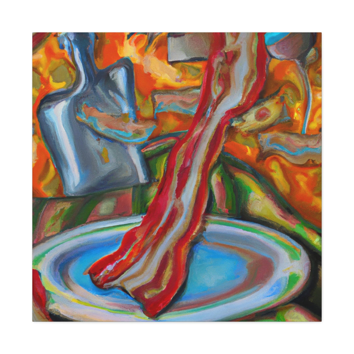 Bacon Surreal Dreamscape - Canvas