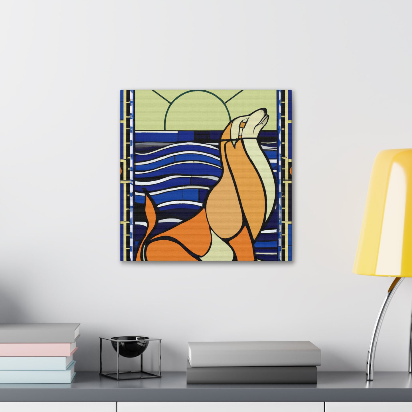 Luminous Sea Lion Glow - Canvas