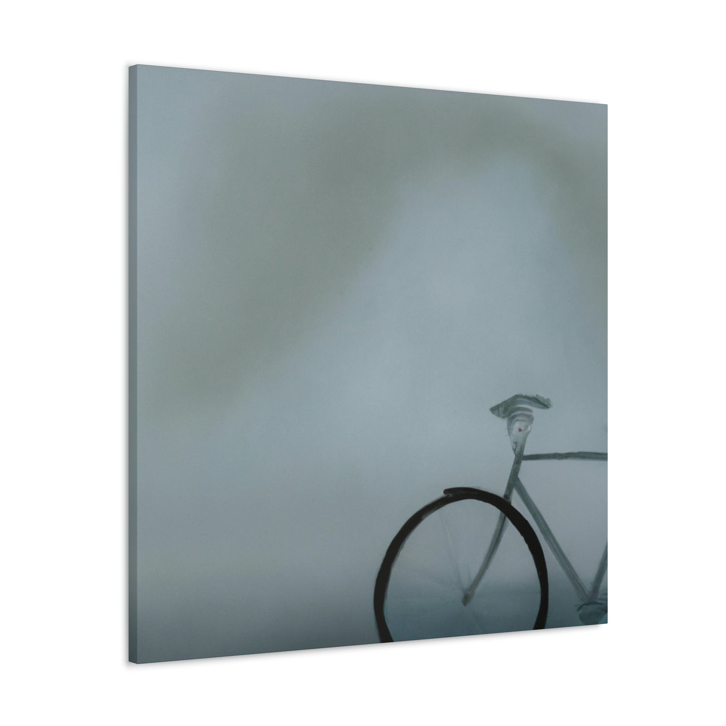 "Bicycle in Minimalism" - Canvas