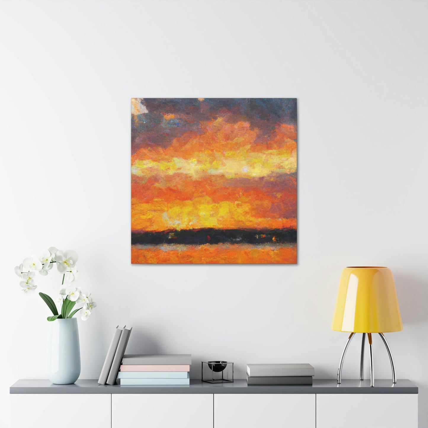 Radiant Summer Blossoms - Canvas